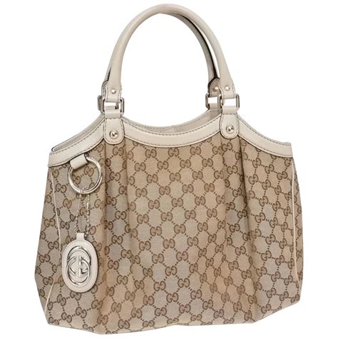 white monogram gucci handbags sale|Gucci monogram hobo bag.